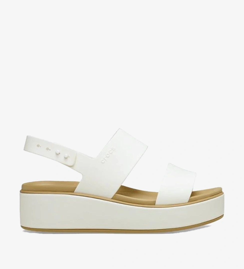Crocs 211802-00O Brooklyn Matte Wrap Low Wedge Kadın Sandalet
