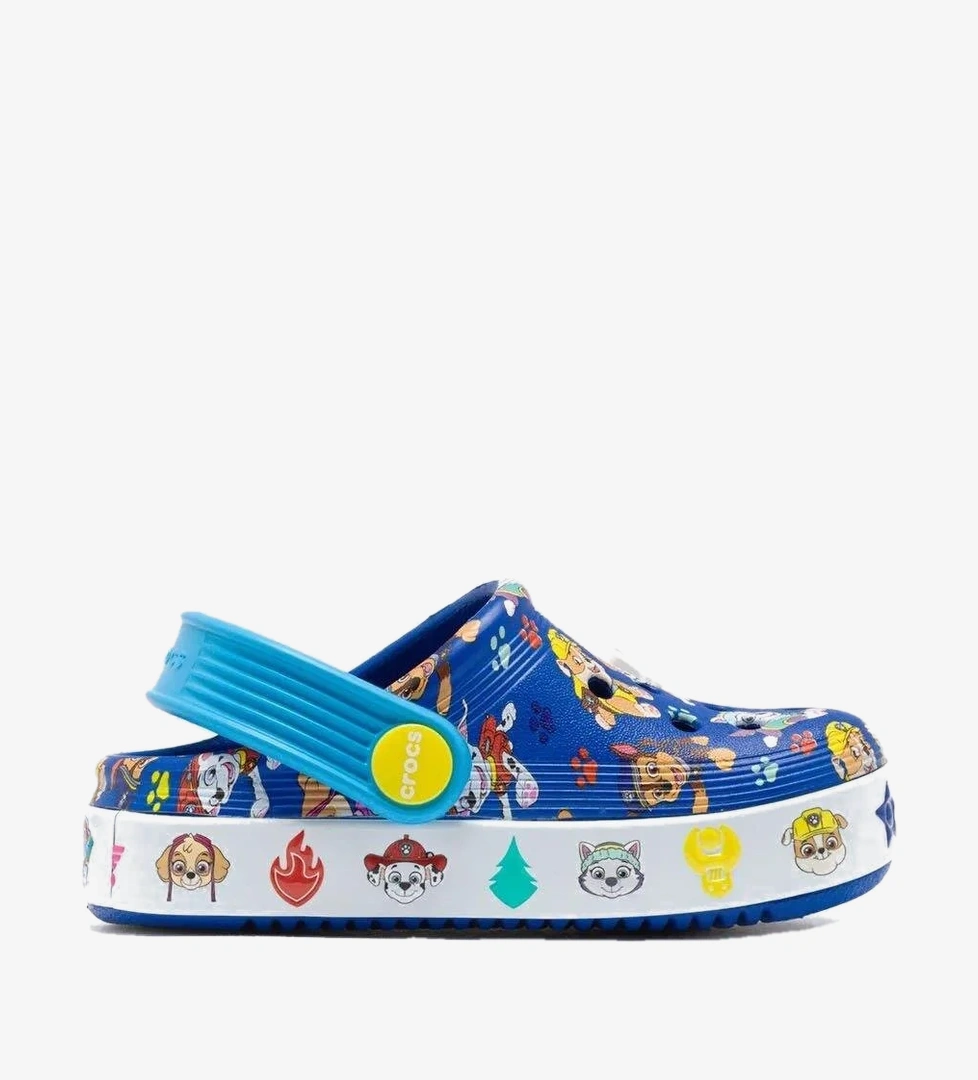Crocs 208853-425 Paw Patrol Off Court Clg T Unisex Çocuk Sandalet