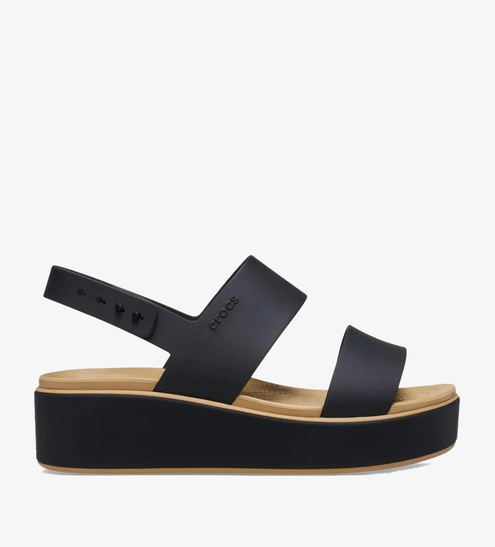 Crocs 211802-0RI Brooklyn Matte Wrap Low Wedge Kadın Sandalet