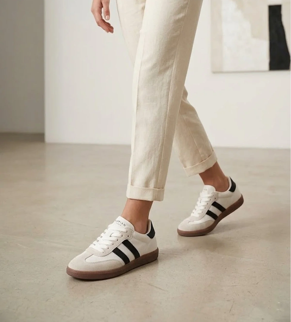 Lufian 121230066 Lenora Kadın Klasik Sneaker Beyaz