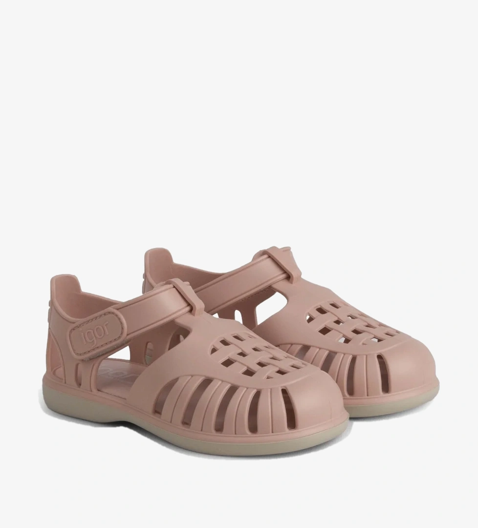 Igor Tobby Solid Bıcolor Çocuk Pembe Sandalet BB355-IGR197