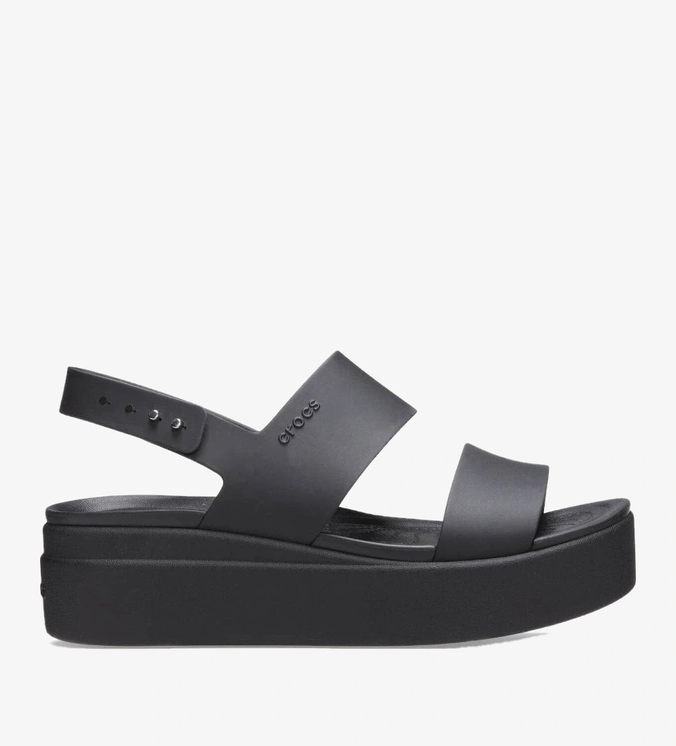 Crocs Brooklyn Low Wedge W Kadin Siyah Terlik 206453-60