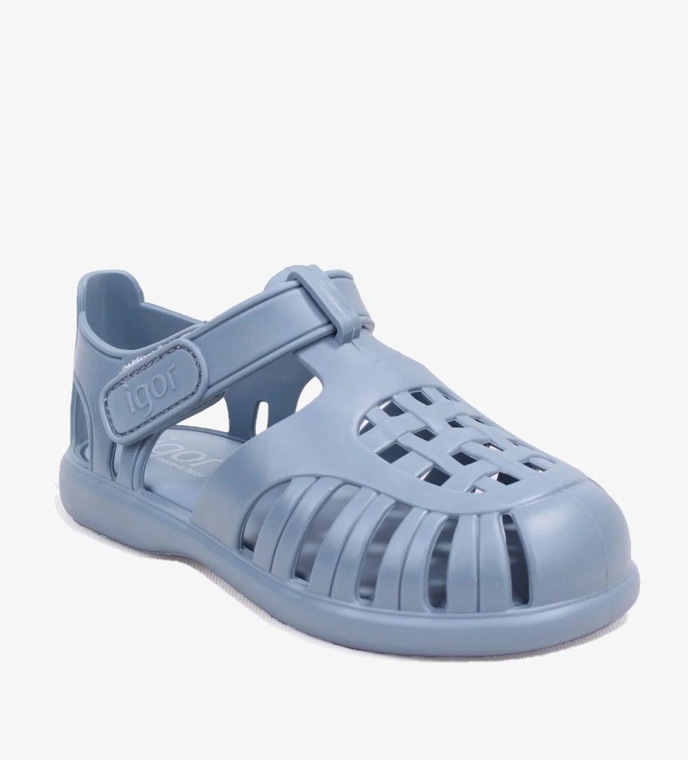 Igor S10271 Tobby Solid Mavi Günlük Erkek Çocuk Sandalet