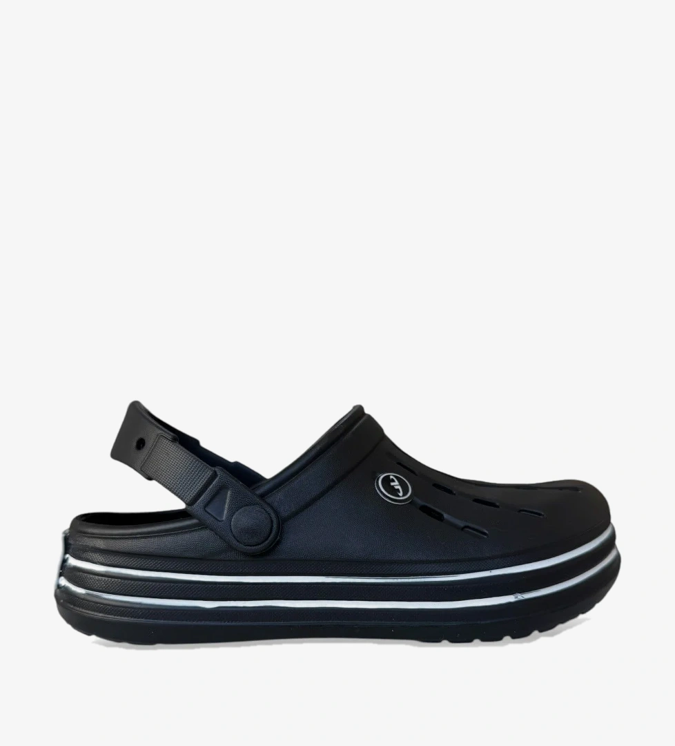 Liger Comfort Medikal Hemşire Sabo Unisex Terlik SİYAH
