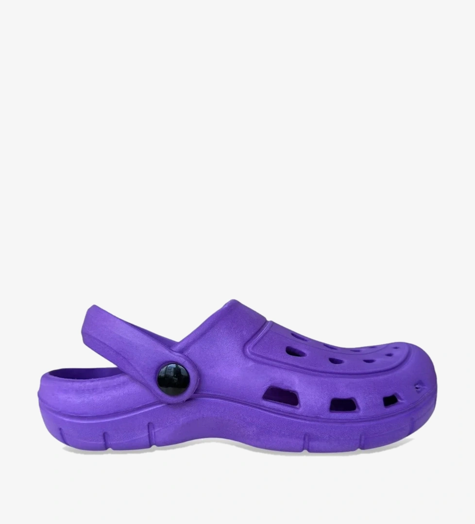Liger Unisex Comfort Hafif Medikal Hemşire Doktor Sabo Terlik MOR