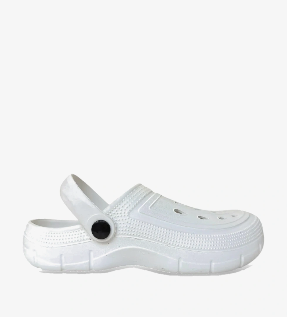 Liger Liger Unisex Comfort Hafif Medikal Hemşire Doktor Sabo Terlik BEYAZ Flo'da! Beyaz - 1. görsel
