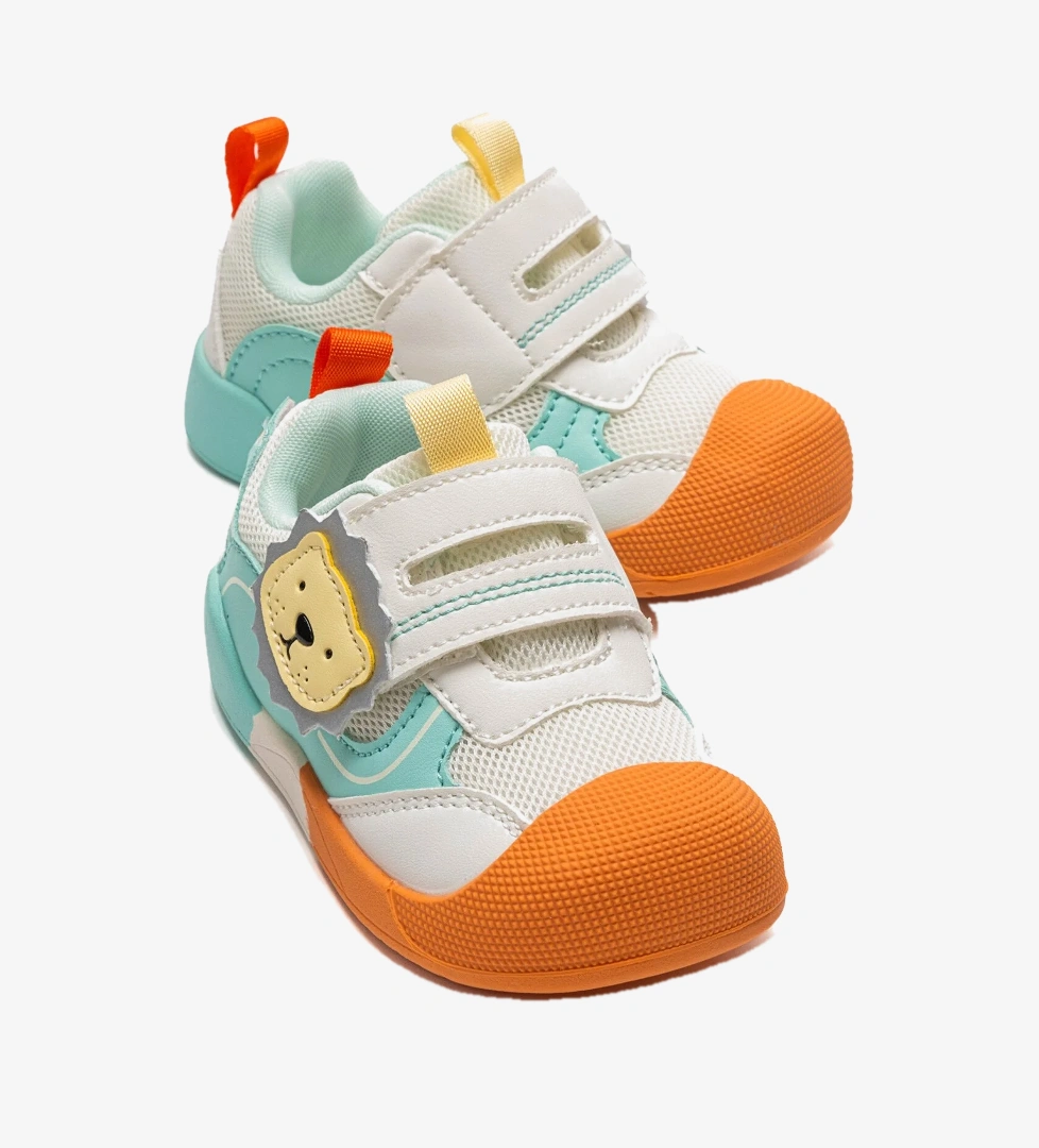 Marco Kids Marcokids Unisex Çocuk Beyaz-Turuncu Günlük İlk Adım Ayakkabı