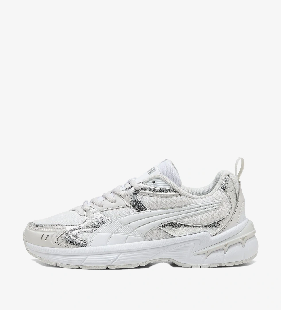 Puma Milenio Tech 2000 Metallic Whisper Kadın Gümüş Spor Ayakkabı