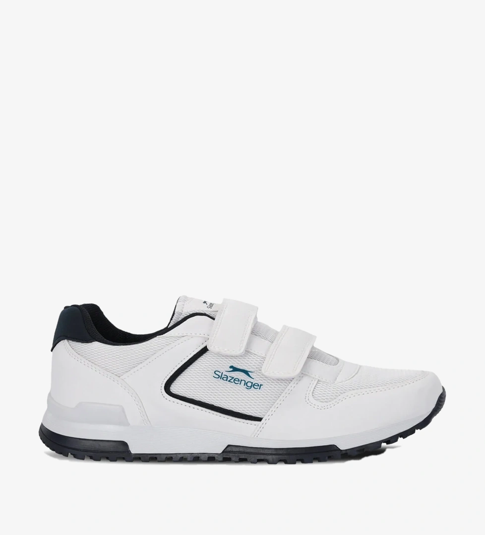 Slazenger ALLURE I Erkek Cırt Cırtlı Beyaz Günlük Spor Ayakkabısı