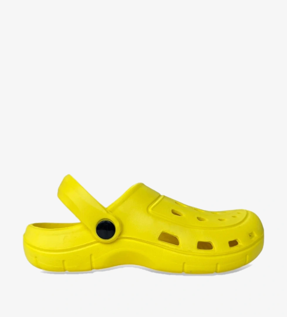 Liger Unisex Comfort Hafif Medikal Hemşire Doktor Sabo Terlik SARI