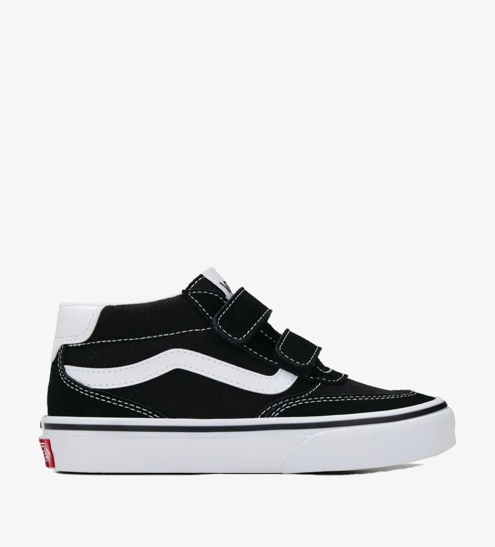 Vans Brooklyn Mid V Erkek Siyah-beyaz Sneaker Ayakkabı VN000E9FBZW1