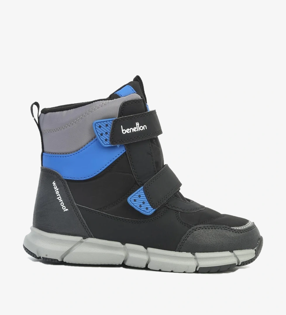 Benetton ® Siyah Çocuk Bot Su Geçirmez Waterproof BNI-11009 İTHAL