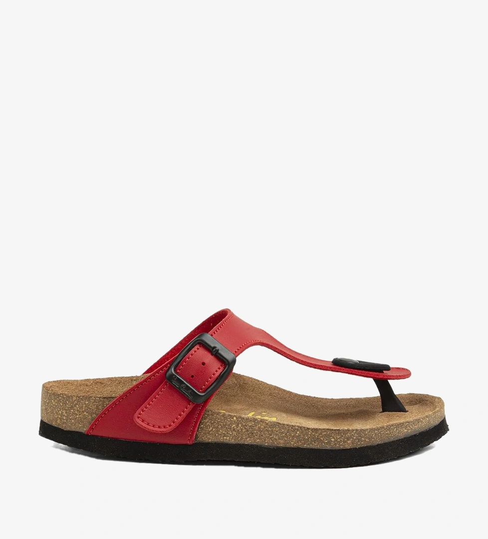 Pierre Cardin ® | PC-5067-50 Kirmizi - Çocuk Terlik