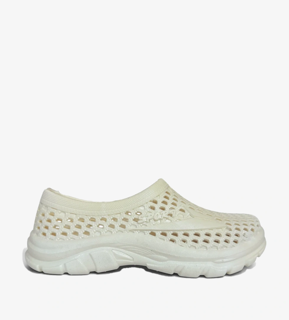 Liger Unisex Yazlık Çok Amaçlı Havuz Plaj Bahçe Anatomik Yumuşak Taban Günlük Ayakkabı SARI