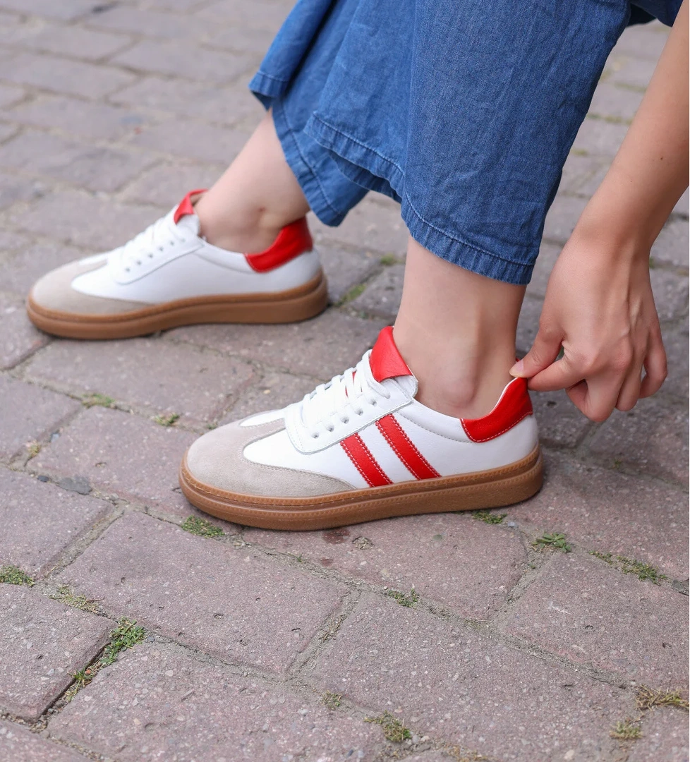 Fast Step Hakiki Deri Kadın Casual Ayakkabı 934ZA128