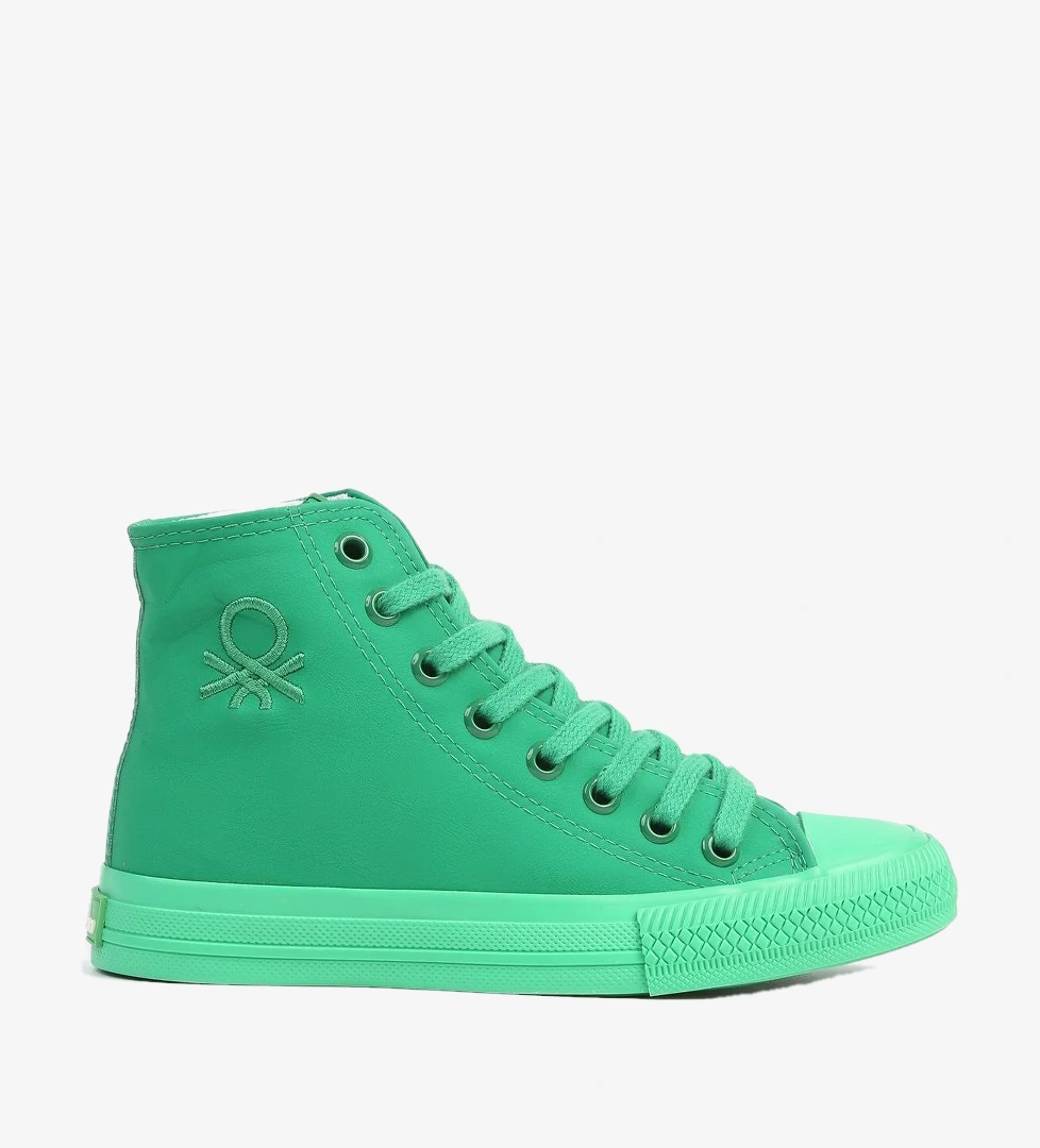 Benetton ® | BN-31042 - 3374 Yesil - Kadın Spor Ayakkabı