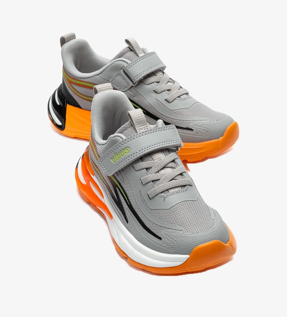 Mnpc Vicco Unisex Çocuk Gri Conan Spor Ayakkabı
