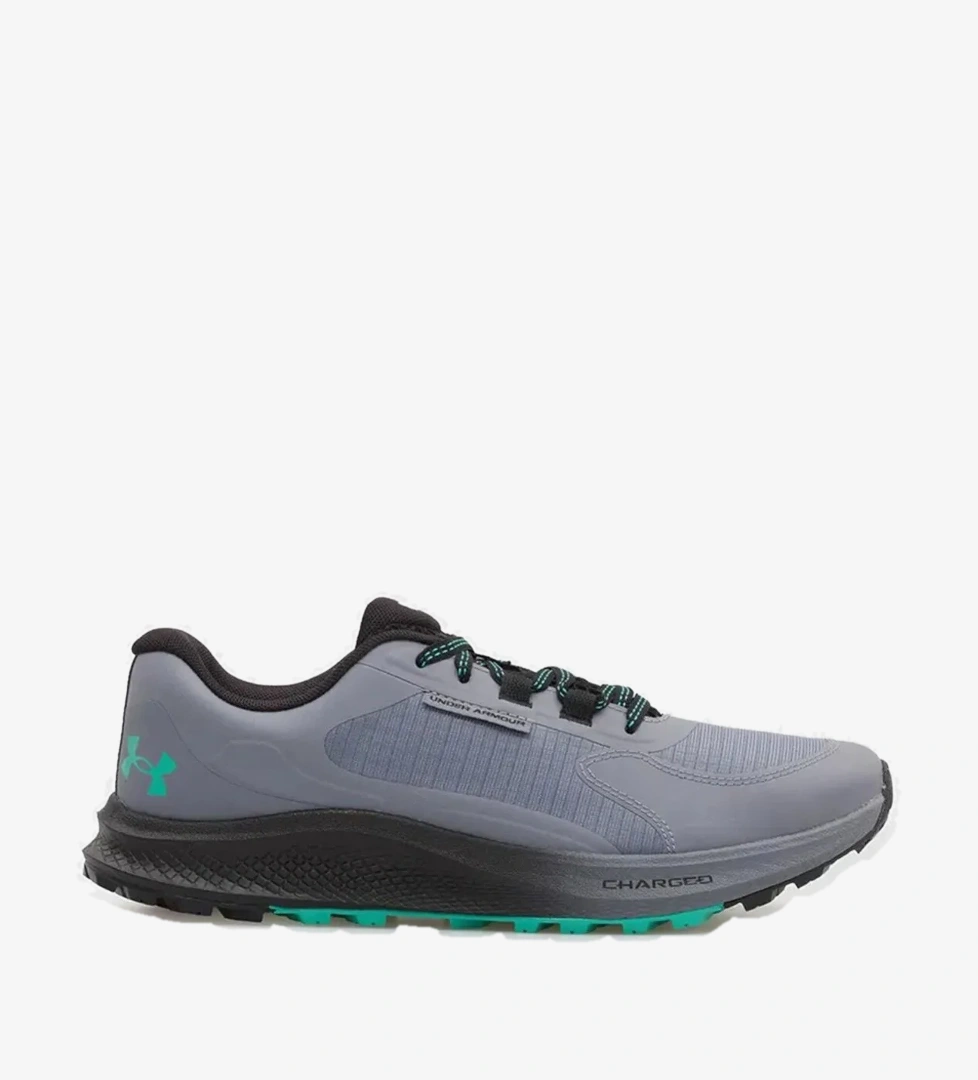 Under Armour Edge Leather Erkek Gri Koşu Ayakkabısı