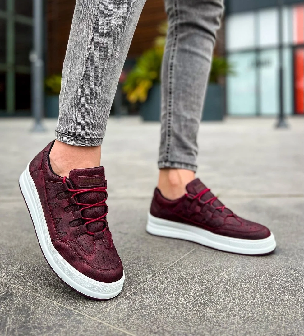 Chekich CH040 - CBT C-Rey Erkek Ayakkabı BORDO