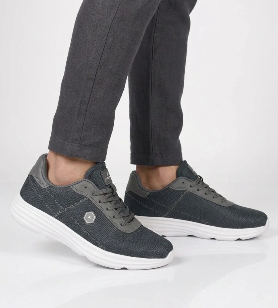 Walkway Füme Fileli Unisex Spor Ayakkabı