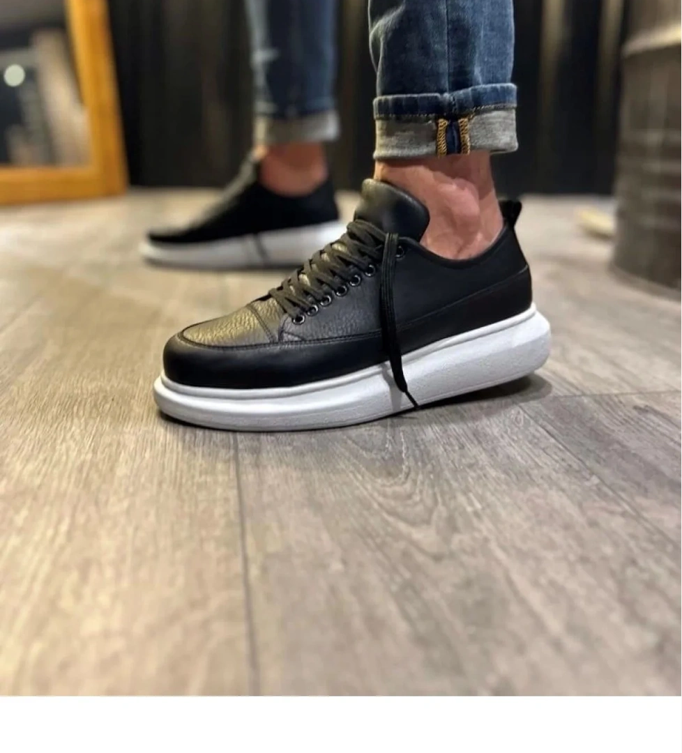 Pabucmarketi Siyah Pabucmarketi Bağcikli