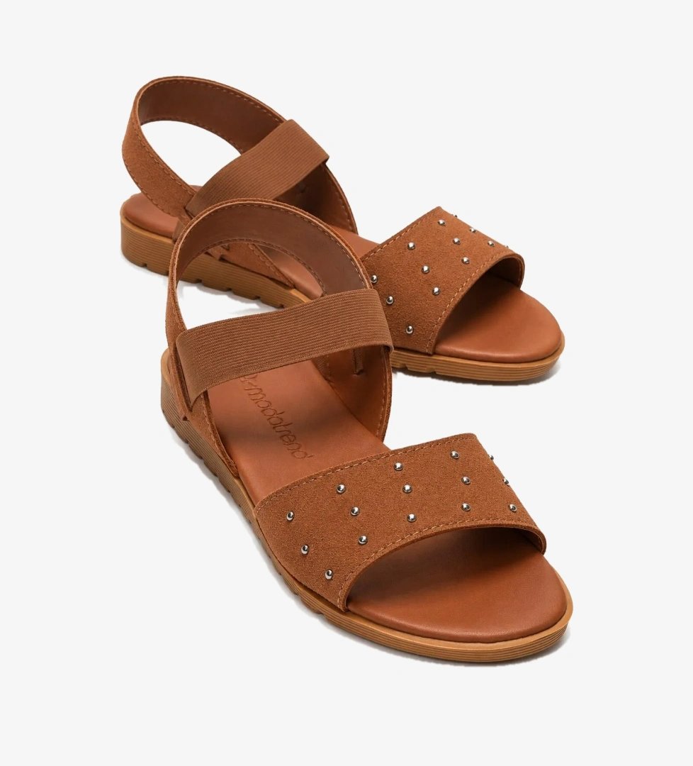 Ccway 3 Sıra Troklu Kadın Sandalet TABA