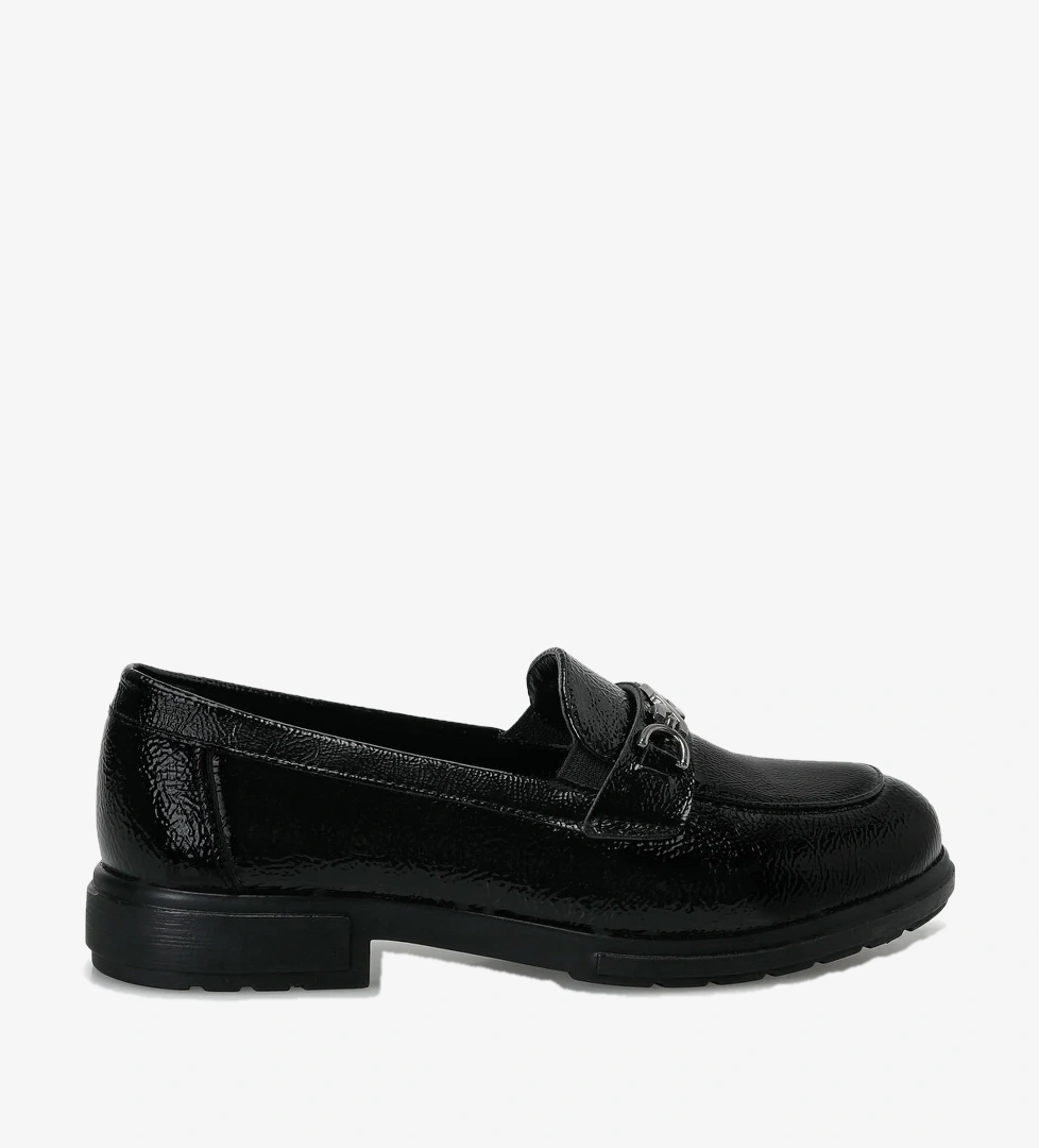 Polaris 322018R.Z Siyah Kadın Loafer