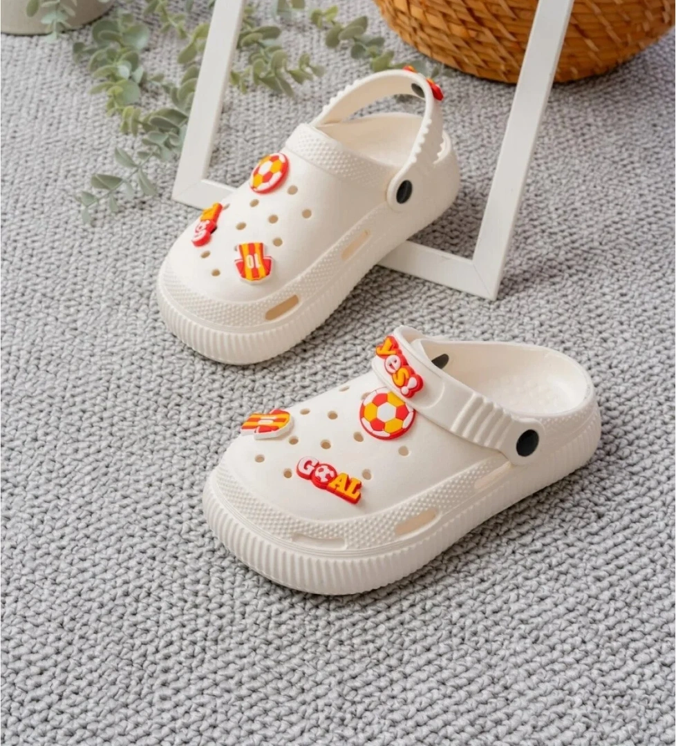 Slipcat Unisex Çocuk Figürlü Sticker Sandalet-Terlik