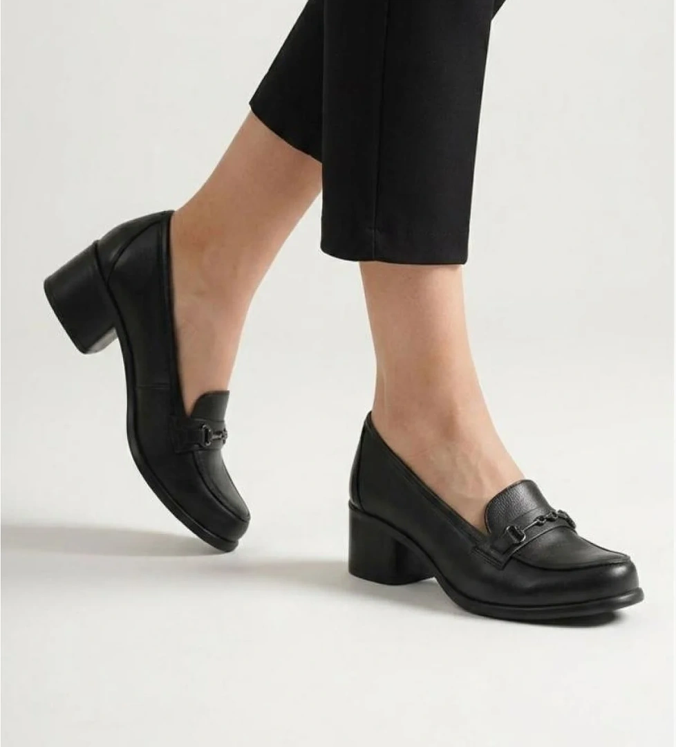 PİSAGOR Pisagor Ps-44259 Hakiki Deri Kadın Loafer Ayakkabı