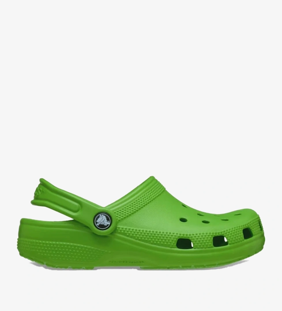 Crocs Classic Clok K 206991 Çocuk Sabo Terlik Yeşil