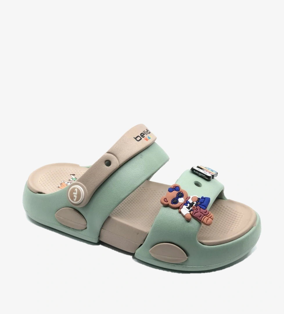 Kocamanlar E482 Hafif Rahat Taban Okul Kreş Havuz Günlük Unisex Çocuk Terlik
