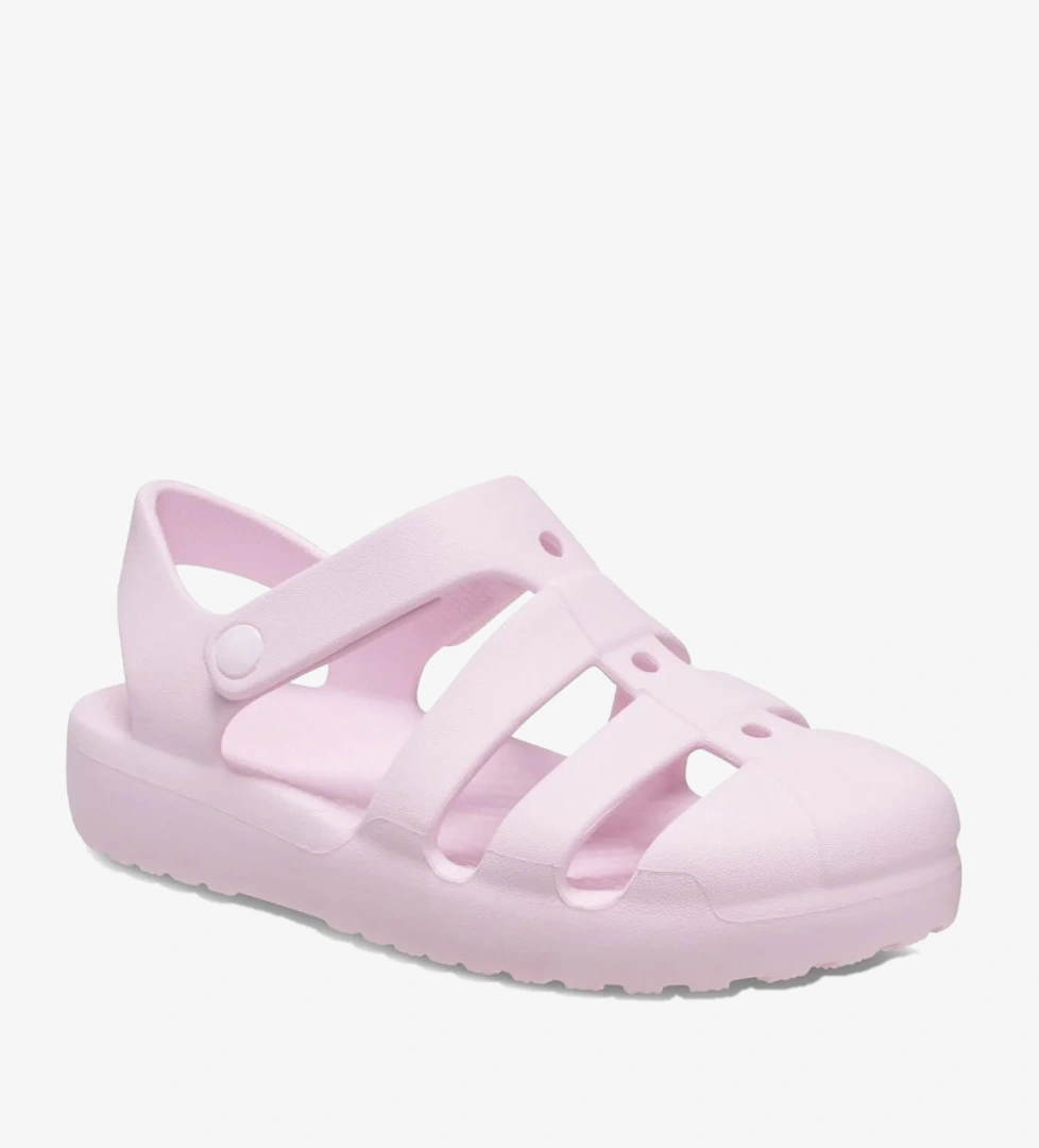 Crocs Classic Fisherman T Kız Çocuk Sandalet Pembe