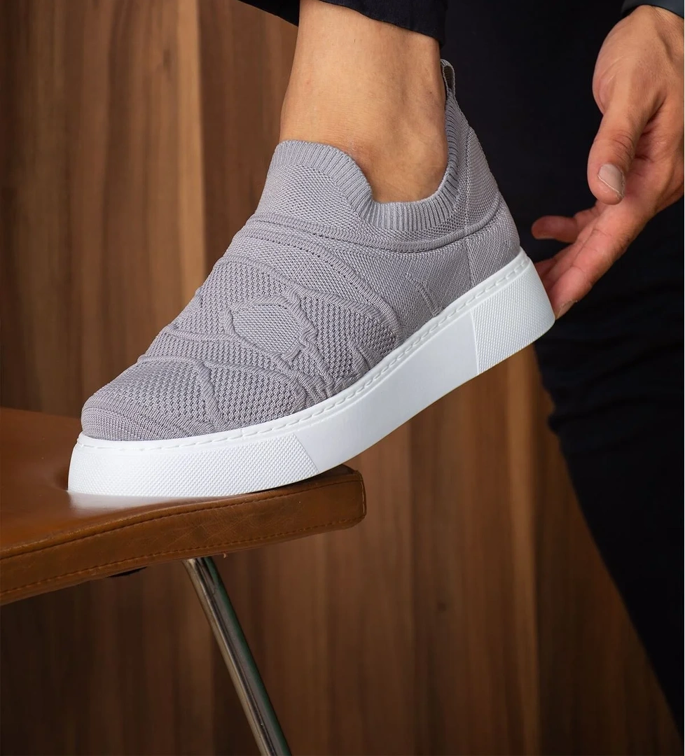 Pabucmarketi Tekstil Erkek Sneaker Antrasit