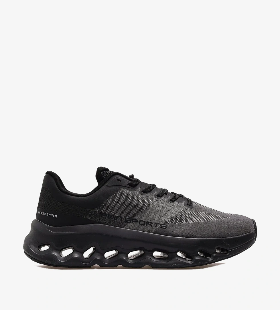 Lufian Hunter Sneaker Erkek Deri Ayakkabı 26y 111230320 Siyah