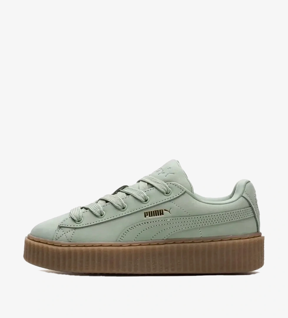 Puma Creeper Phatty Nubuck Yeşil Sneaker