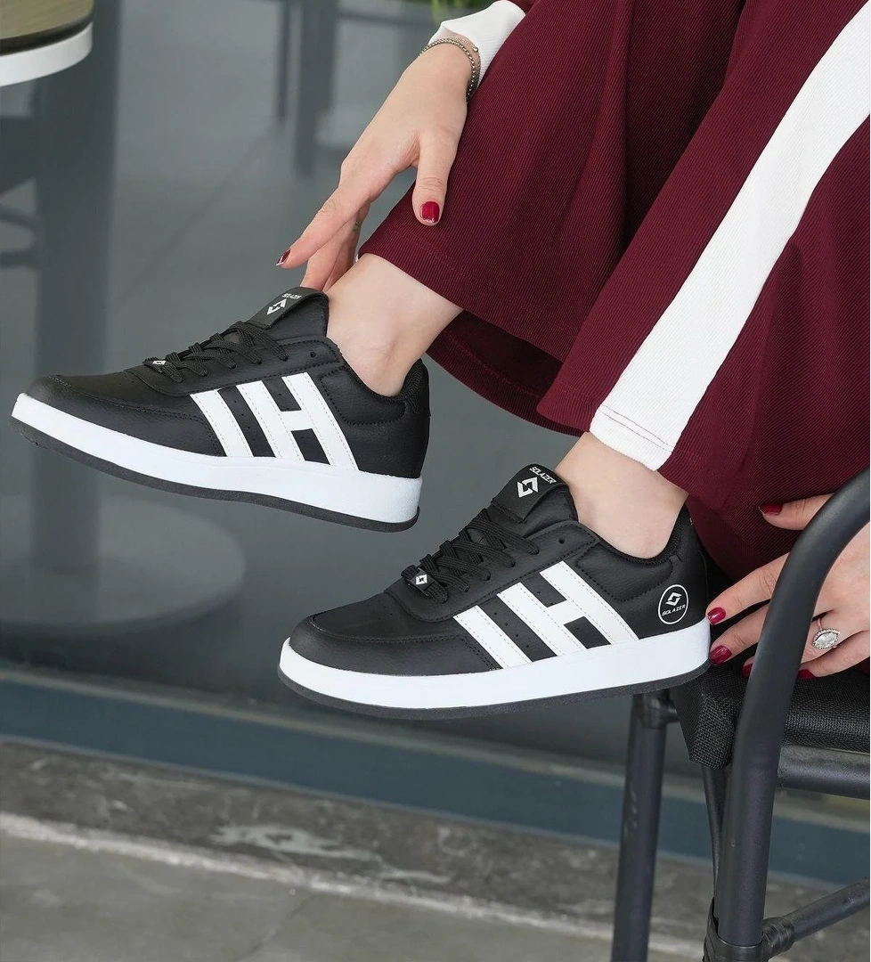 Papuç Sepeti 037 Unisex Rahat Taban Sneakers Spor Ayakkabı