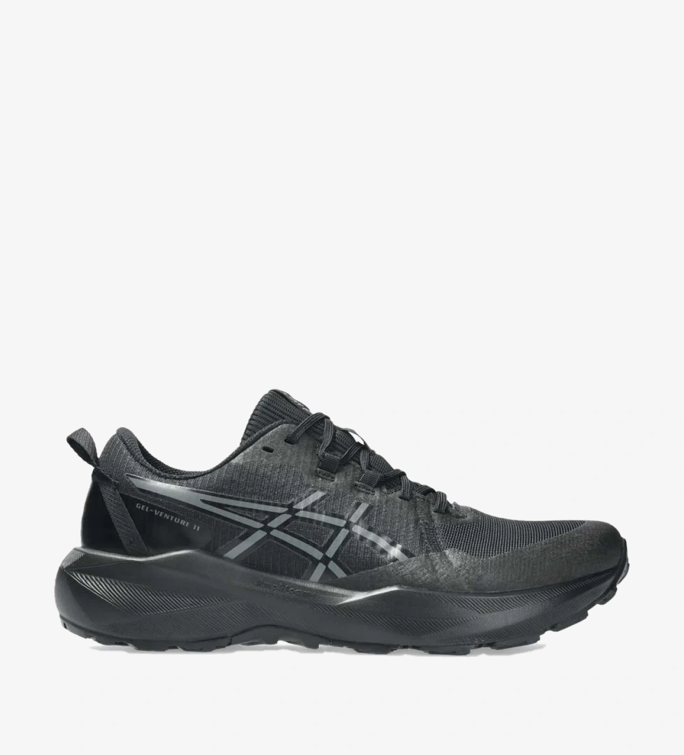 asics 1011C160 Gel-Venture 11 Spor Ayakkabı Siyah-Gümüş