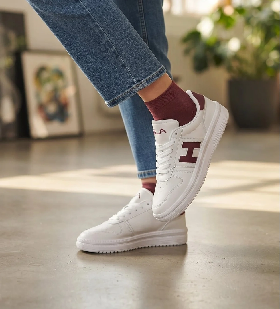 Ayakkabı Fuarı Elit ASQLA1457 Kadın Klasik Sneaker Beyaz