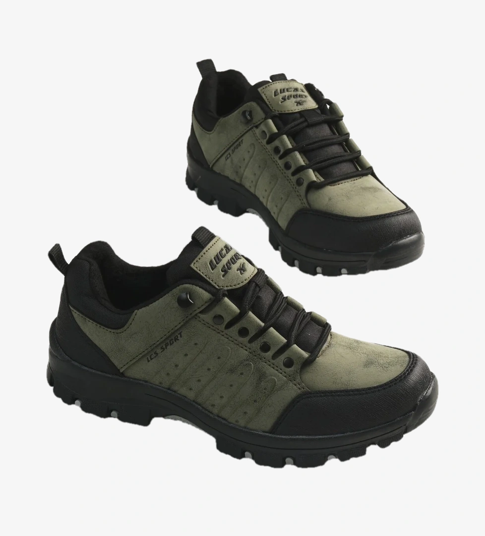 Tonny Black Erkek Haki Termo Taban Soğuk Geçirmez Trekking Bot