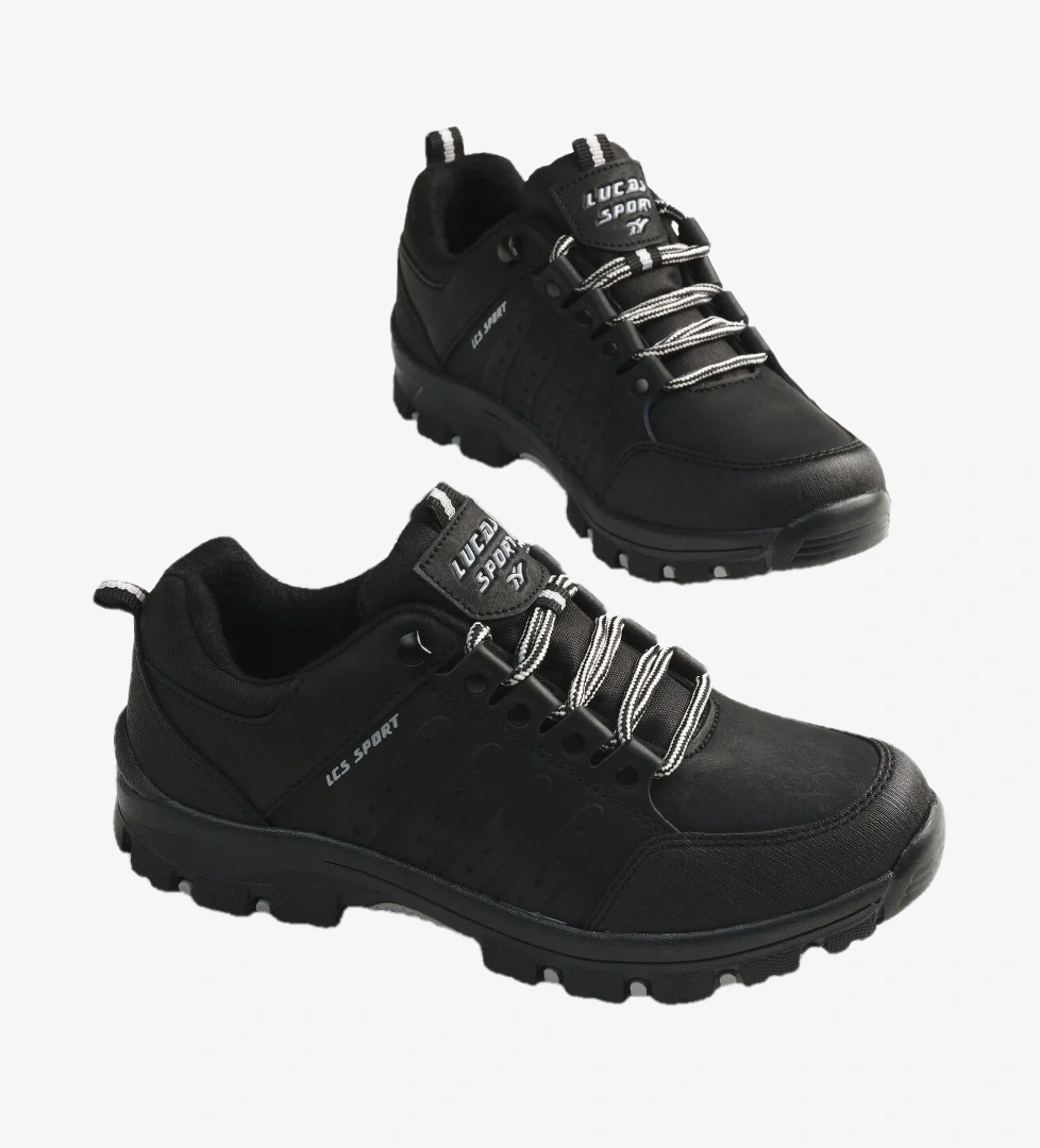 Tonny Black Erkek Siyah Termo Taban Soğuk Geçirmez Trekking Bot