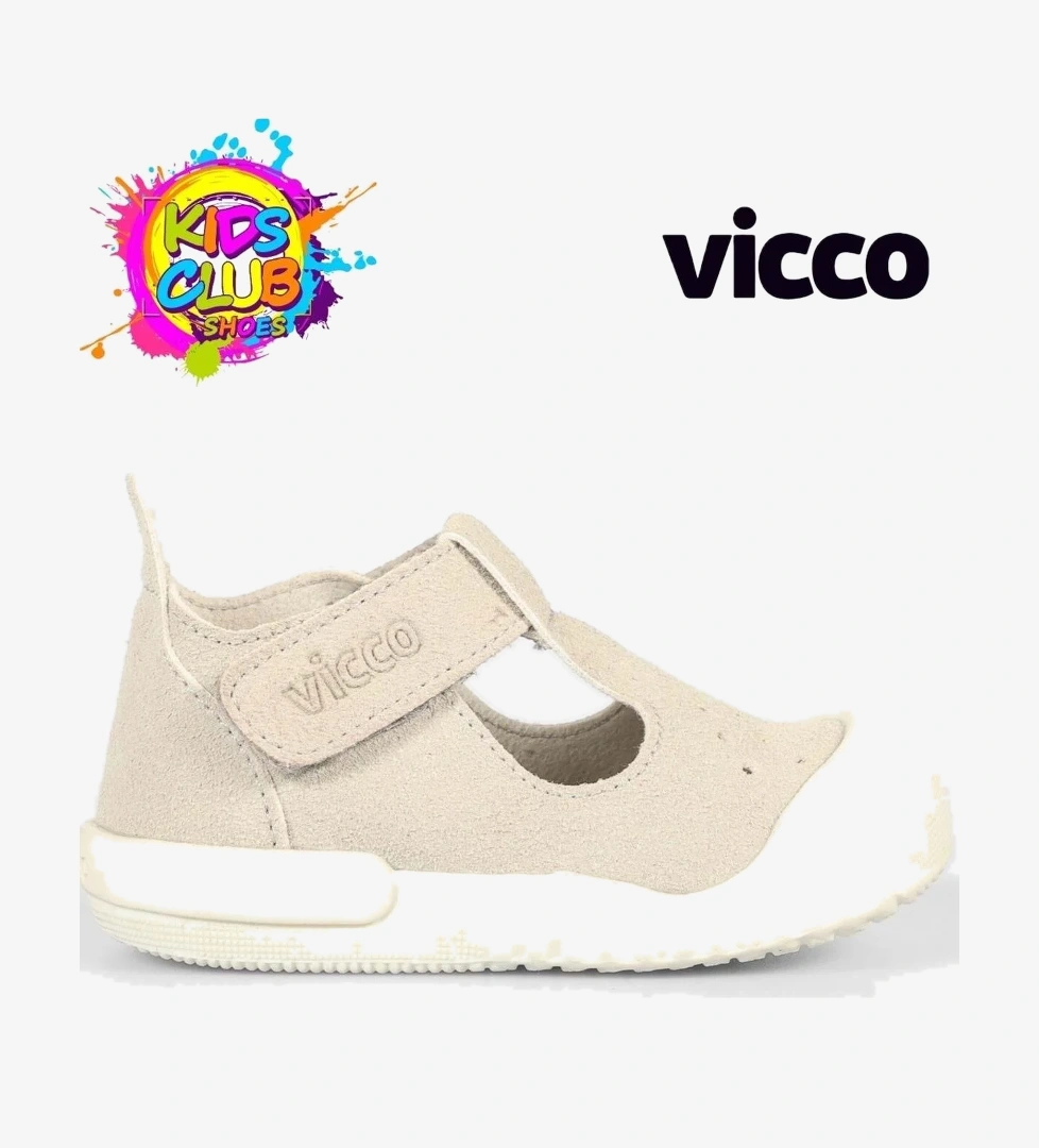 VICCO Unisex 19-21 Numara Ultra Hafif İlk Adım Ayakkabı Gri