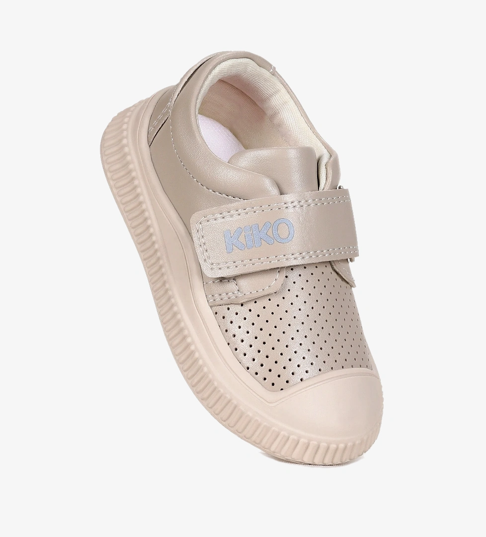 Kiko Kids Squa Cırtlı Erkek Çocuk Günlük Ayakkabı Bej