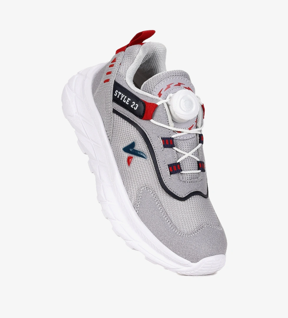 Kiko Kids Lace Bağcık Mekanizmalı Erkek Çocuk Spor Ayakkabı Buz - Lacivert