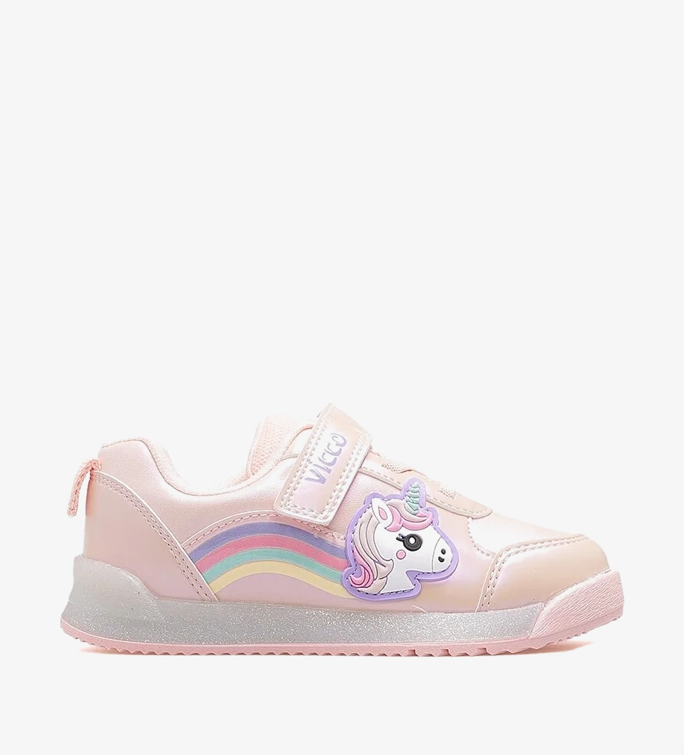 VICCO Nika Kız Çocuk Hafif Sneaker Ayakkabı 26k 346.148 Pk Pudra