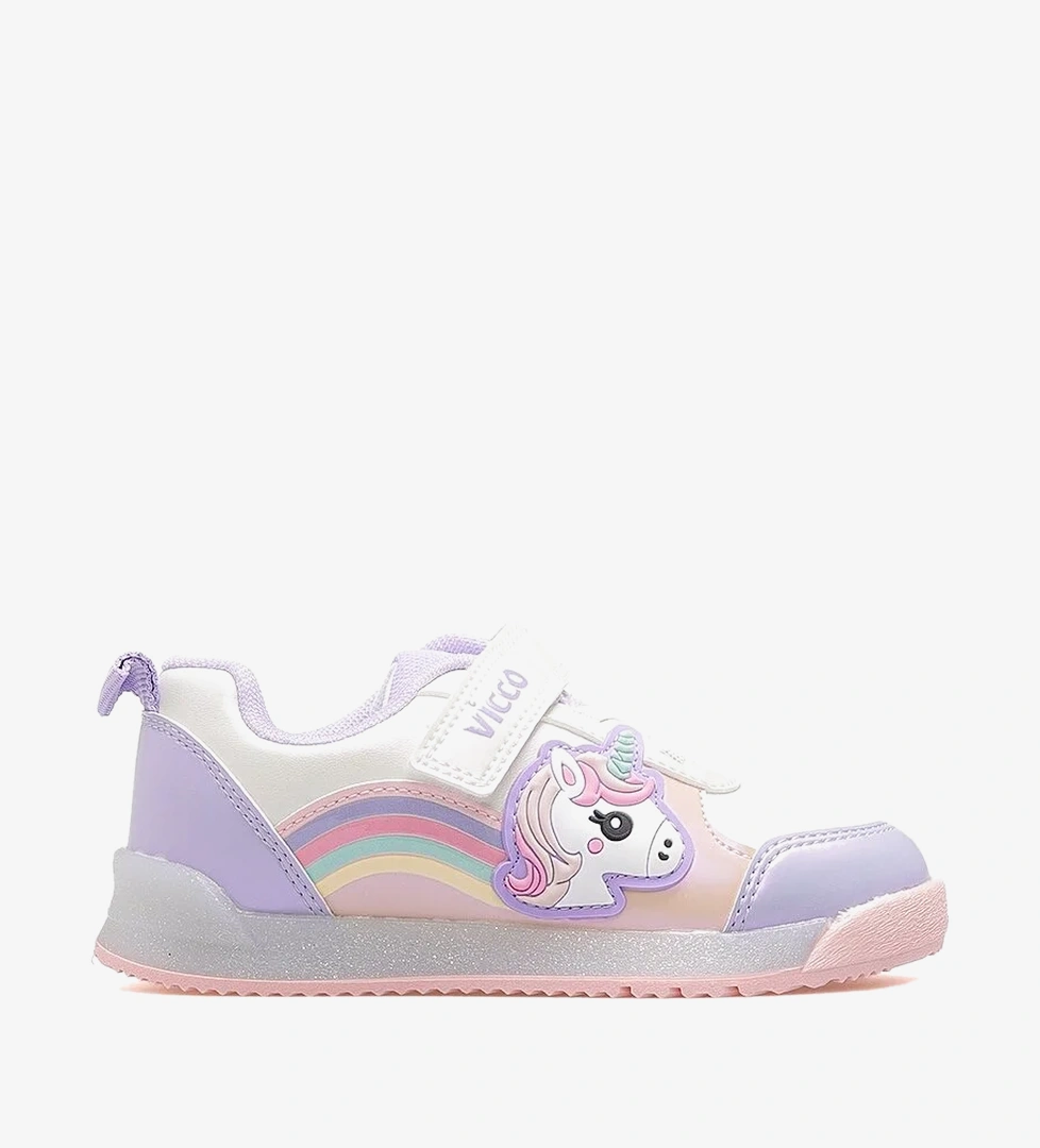 VICCO Nika Kız Çocuk Hafif Sneaker Ayakkabı 26k 346.148 Pk Beyaz