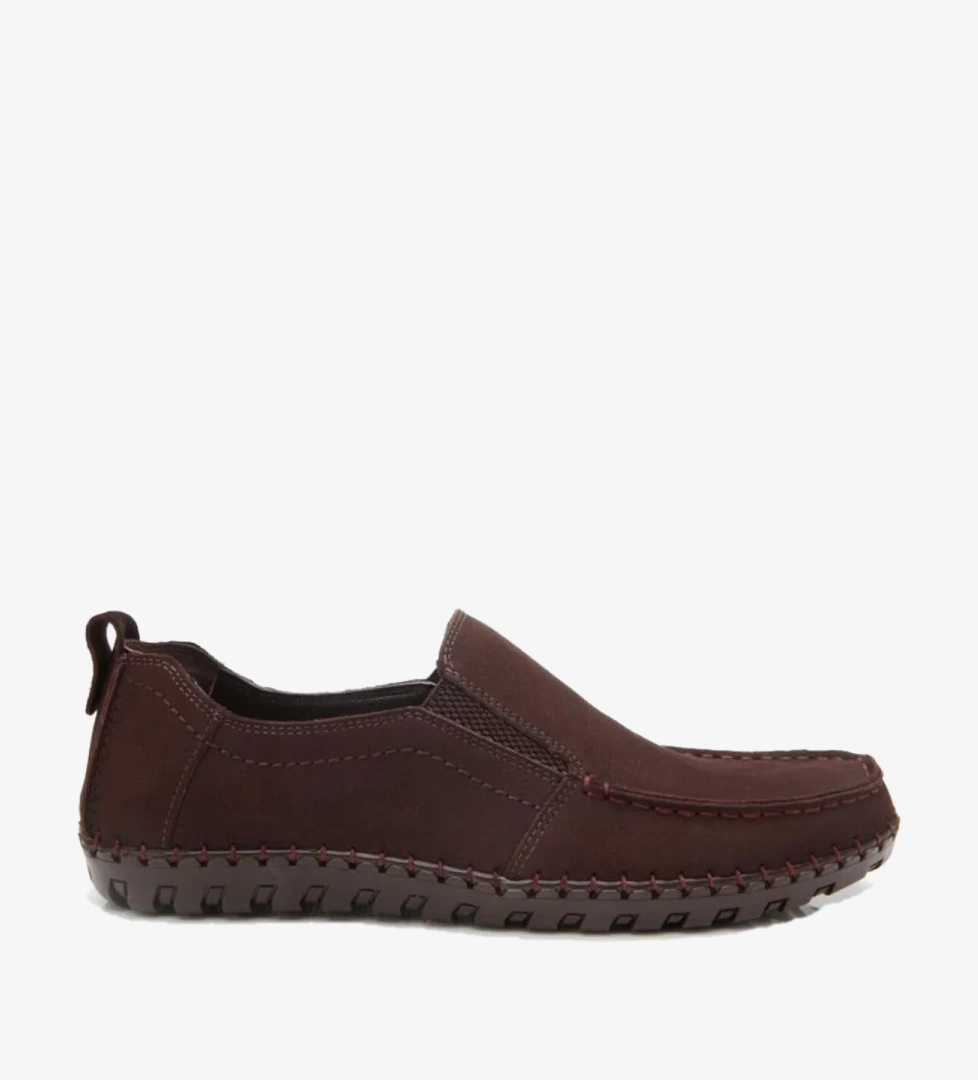 PUNTO 479464 Erkek Hakiki Deri Rahat Günlük Loafer Ayakkabı