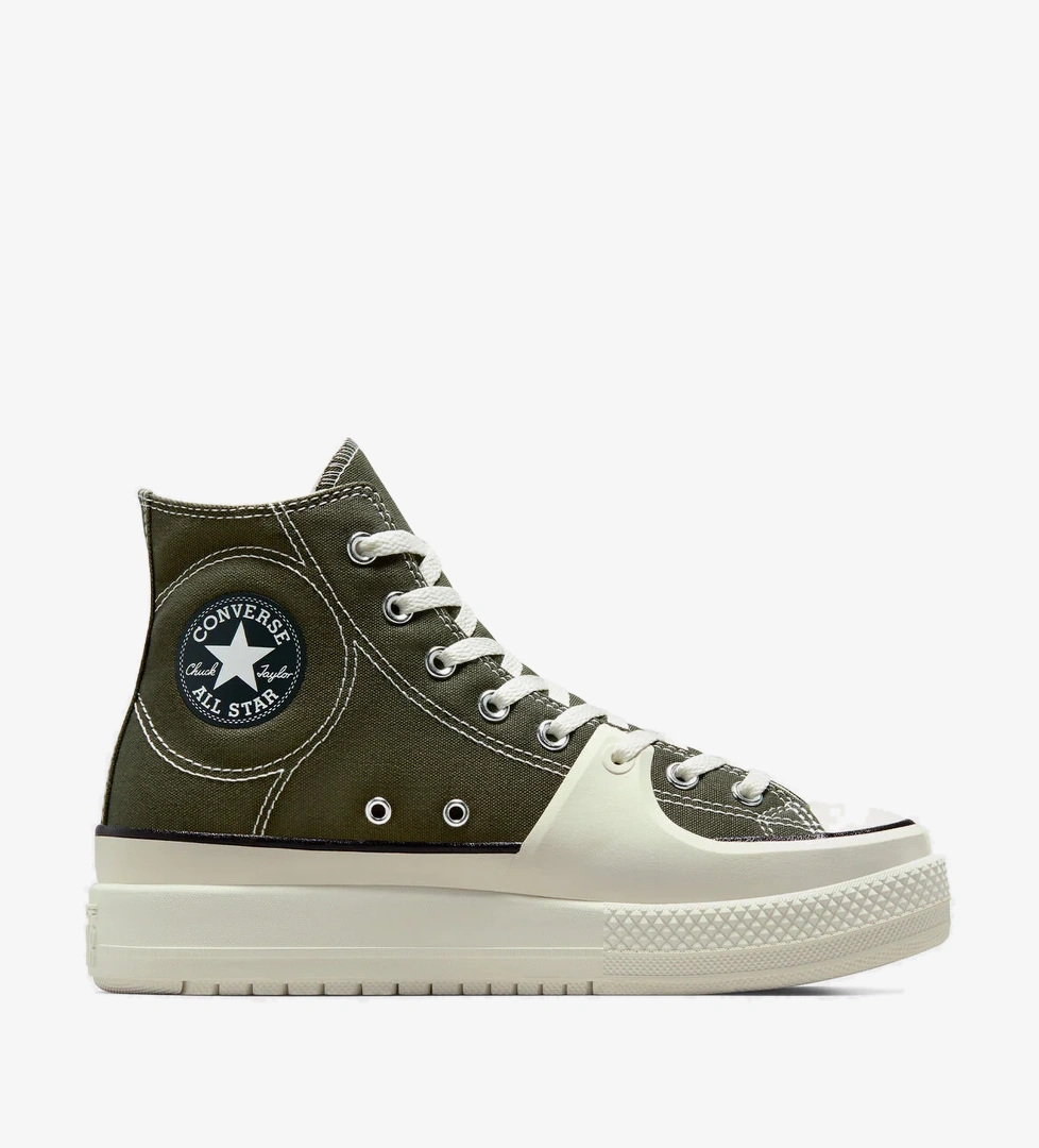 Converse Chuck Taylor All Star Construct Unisex Haki Sneaker