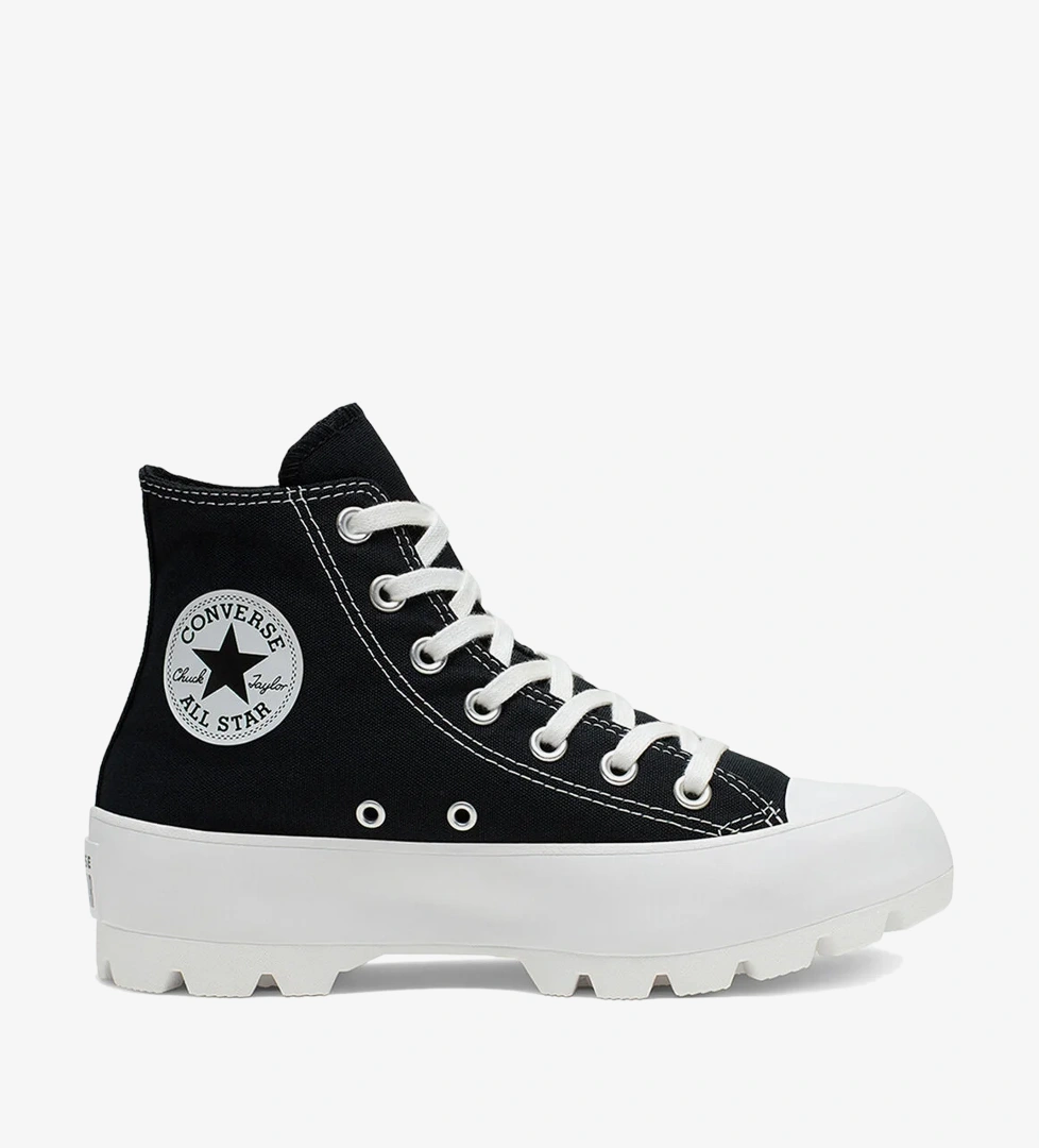 Converse Kadın Siyah Chuck Taylor All Star Lug Sneaker