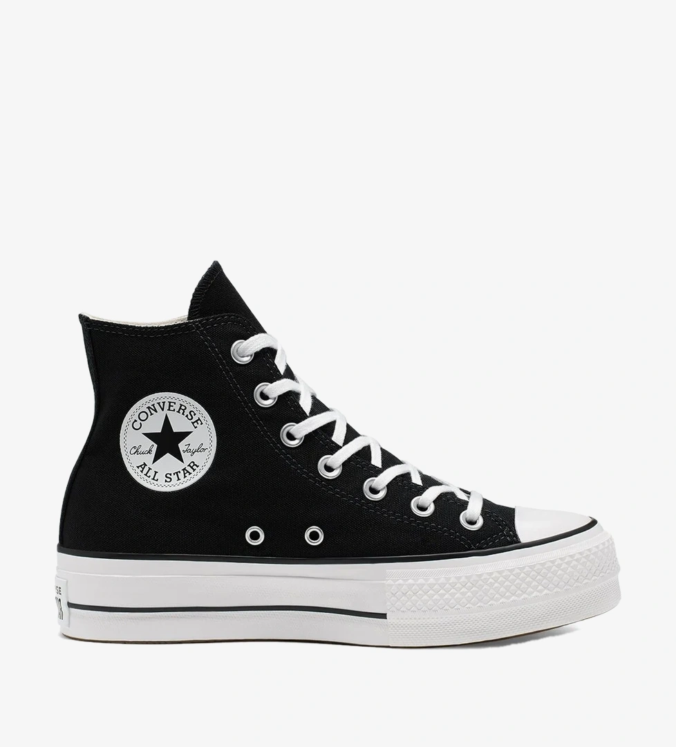 Converse 560845c-k Ctas Lıft Hı Kadın Spor Ayakkabı Siyah