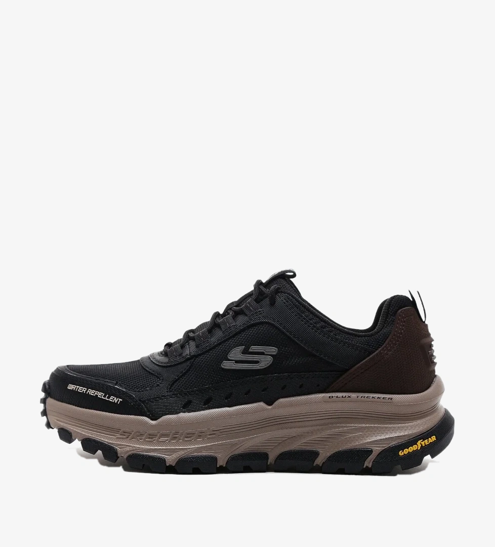 Skechers 237565 BKNT D'Lux Trekker Erkek Spor Ayakkabı